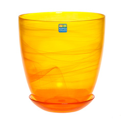Горшок с поддоном Нзсс жел.орж.d19.5 органза