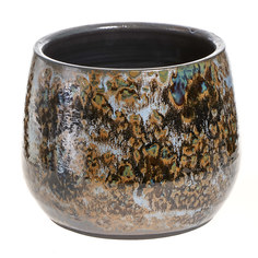 Кашпо Edelman flower zea d25.5см h20см коричневое