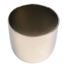 Кашпо Edelman flower chaz 18.5см серебро