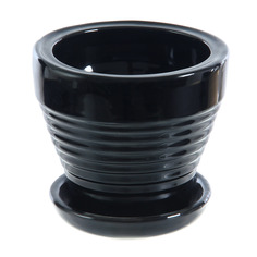 Горшок для цветов Элитная керамика №24 черный d14.5см