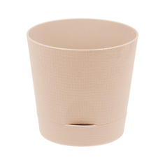 Горшок цветочный с поддоном Le parterre d-11.5 0.7л кремовый