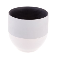 Кашпо 18см белое Edelman flower kari