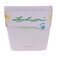 Кашпо с автополивом Lechuza Quadro LS 28 см Белое