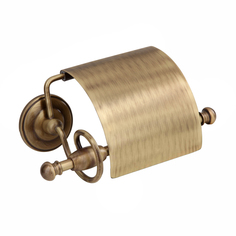 Держатель туалетной бумаги Vesta Spain Bronce с крышкой