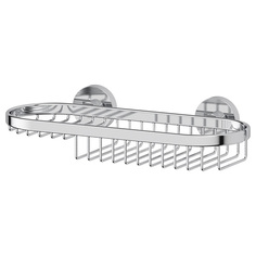 Полочка-решетка с мыльницей 31 cm (хром) ARTWELLE HAR 019