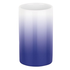 Стакан фарфоровый синий Spirella Tube Gradient