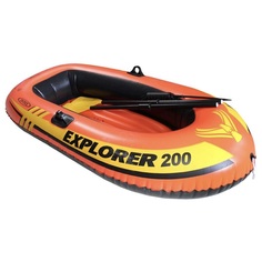 Набор надувная лодка Intex explorer