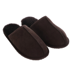 Тапочки Togas Эдмонд коричневые мужские меховые Р 40-41