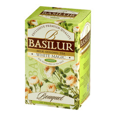 Чай Basilur Букет Белое волшебство 20 пакетиков