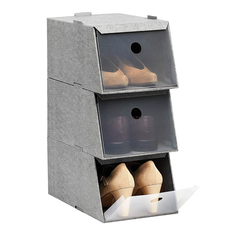 Коробка для обуви Cuki 3шт 21.5х34х16