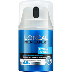 Увлажняющий крем-уход LOreal Paris Men Expert Hydra Power свежесть и комфорт 50мл