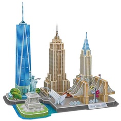 3D-пазл CubicFun CityLine Достопримечательности Нью-Йорка