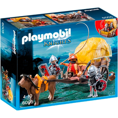 Конструктор Playmobil Рыцари Сокола с камуфляжной повозкой