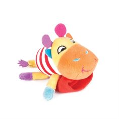 Игрушка-погремушка на ручку жираф спот Happy snail 14HSB07SP