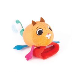 Погремушка на ручку бельчонок хруми Happy snail 14HSB02HR
