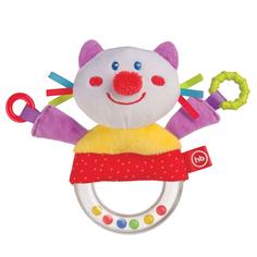 Погремушка с пищалкой Happy Baby Кот