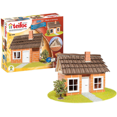 Игровой набор TEIFOC Дом с каркасной крышей TEI 4300