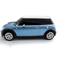 Радиоуправляемая модель Rastar Mini Cooper S 1:24 (синяя) 40MHz