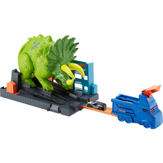Игровой набор Mattel Hot Wheels Сокрушительный Трицератопс