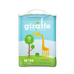 Подгузники-трусики Lovular Giraffe M 6-10 кг 56 шт
