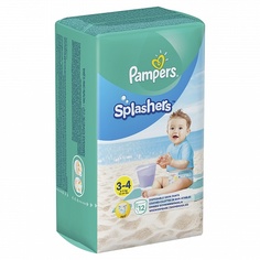Трусики-подгузники Pampers Splashers для плавания Midi-Maxi (6-11 кг) 12 шт