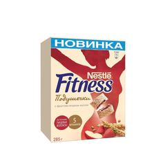 Подушечки мультизлаковые Fitness с фруктово-ягодным муссом 285 г