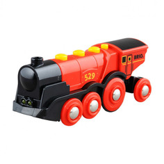 Локомотив Brio красный 13,7 см