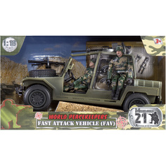 Игровой набор World Peacekeeper Группа быстрого реагирования 1:18 2 фигурки