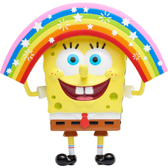 Фигурка SpongeBob Masterpiece Memes Collection Радужный Губка Боб