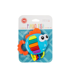 Музыкальная погремушка-прорезыватель Happy Baby Piano Fish