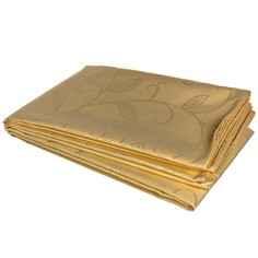 Скатерть жаккард ramage кремовая 140x240 Gemitex 501578