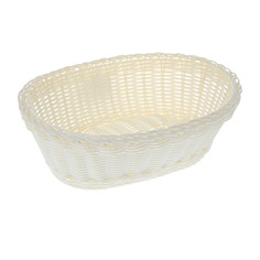 Корзина party oval бел малая Bizzotto home