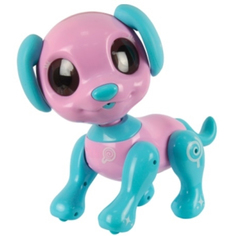 Робот Пес 1 TOY розовый 18х20 см 1toy