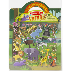 Игровой набор Melissa & Doug Творчество Стикеры Сафари