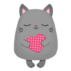 Игрушка-сплюшка Maxitoys Котик 30 см