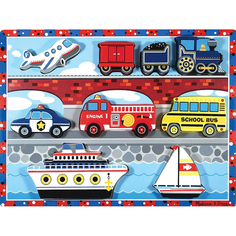 Игровой набор Melissa & Doug Мои первые пазлы Транспорт