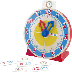 Игровой набор Melissa&Doug Первые навыки Часы с карточками-заданиями