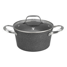 Кастрюля с крышкой Vitesse Graystone 3,2 л 20 см