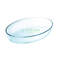 Форма для запекания Pyrex Classic Glass Овальная 30х21 см (345B000/5044/5644)
