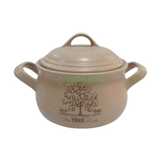 Горшок Terracotta с ручками 1 литр дерево жизни (TLY4098-3-TL-AL)