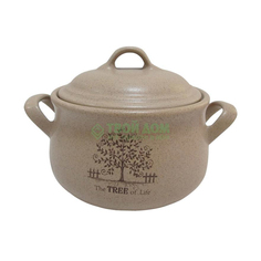 Горшок Terracotta с ручками 05 дерево жизни (TLY4098-4-TL-AL)