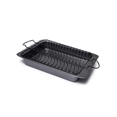 Форма для запекания Fissman 42x23.5x4.5 со съемной решеткой