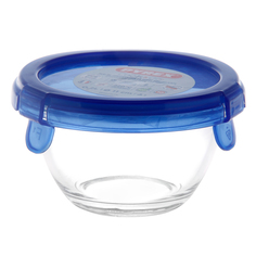 Контейнер из жаропрочного стелка с пластиковой герметичной крышкой 11см кук энд гоу Pyrex
