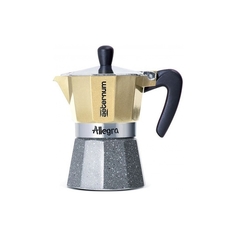 Кофеварка гейзерная Bialetti Aeternum Allegra Petra на 6 чашек