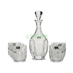 Набор для виски Crystalite Bohemia Сафари Набор для виски Графин 800мл + 6 стаканов 250мл (99999/9/99R83/981)