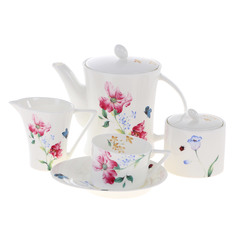 Сервиз чайный 15 предметов Топ арт студио миль флер Top Art Studio