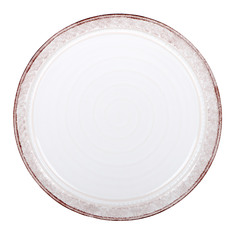 Тарелка Royal Stoneware Тоскана белая 280 мм