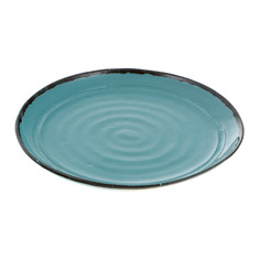 Тарелка Royal stoneware тоскана зеленая 23 см