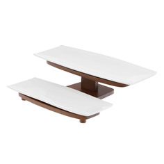 Этажерка 2х-ярусная прямоугольная Gujin