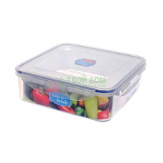 Контейнер TEK.A.TEK Safe & fresh пищевой квадратный 1,6 л